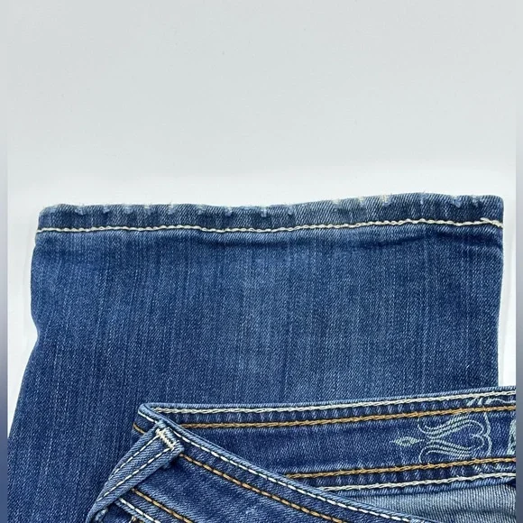 Ariat Ruby Jeans distressed hem boho pockets - Picture 9 of 14